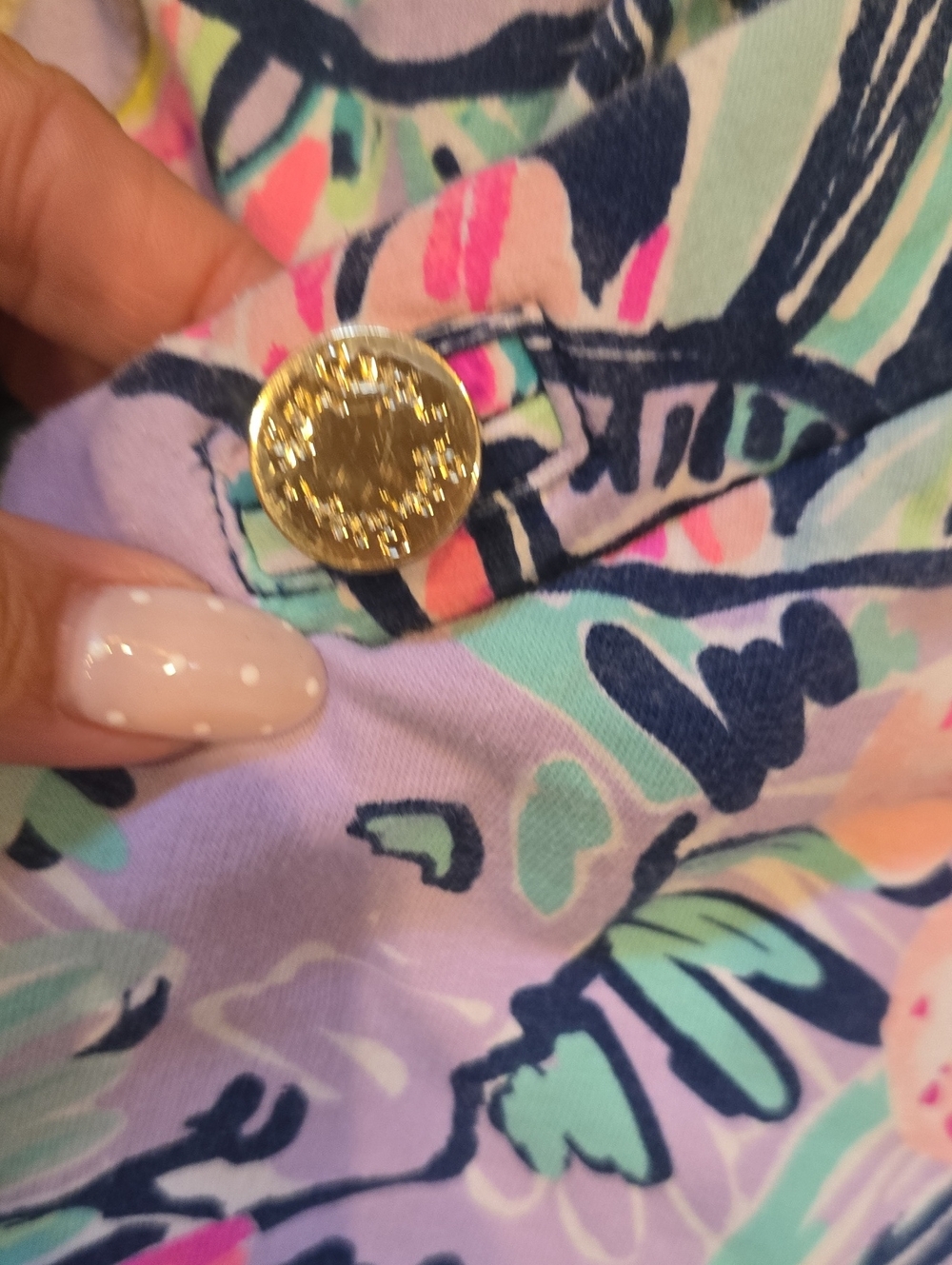 Lilly Pulitzer Tropical Print Skort - Picture 3 of 9